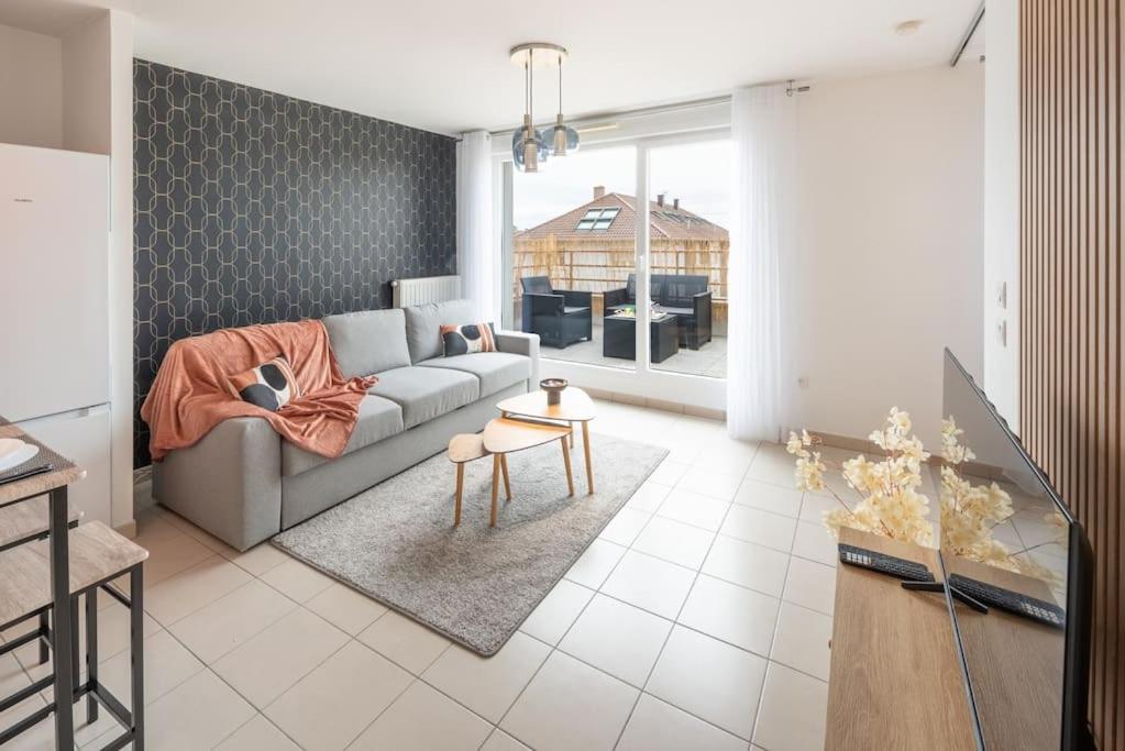 Apartmán L'Excellence-8Min Aeroport-Terrasse-Parking Prive Lingolsheim Exteriér fotografie